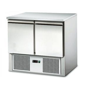 Table compacte réfrigérée / 2 portes