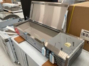 Présentoir à ingrédients 1400mm Inox