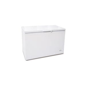 Congélateur 368 L couvercle blanc