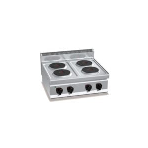 Cuisinière électrique 4 plaques (10.4kW) à poser