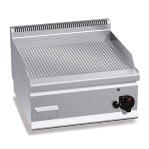 Plaque de cuisson gaz 596 x 430 mm rainurée