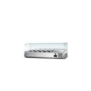 Présentoir à ingrédients 1200mm Vitré