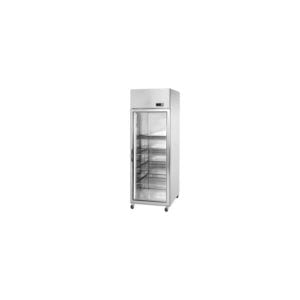 Réfrigérateur inox 700 L / 1 porte vitrée