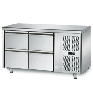 Table réfrigérée 700 / 4 tiroirs