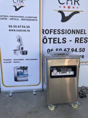 Machine sous-vide à cloche - 20m³ / H - Sur pieds