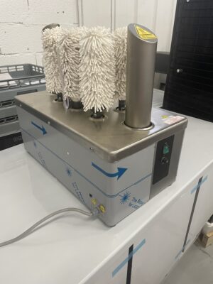 Polisseuse à verres - 8 rouleaux