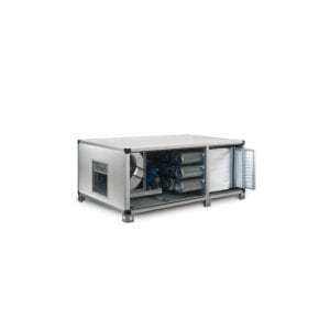 Caisson charbon actif 6000 m³ avec moteur + filtre à poche