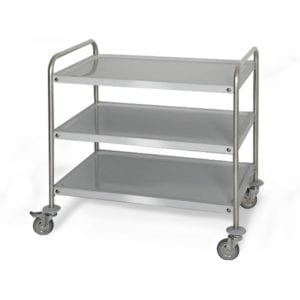 Chariot de service 1000mm /3 plateaux