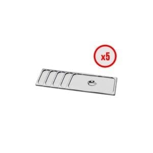 Pack X5 Couvercle GN 1/1