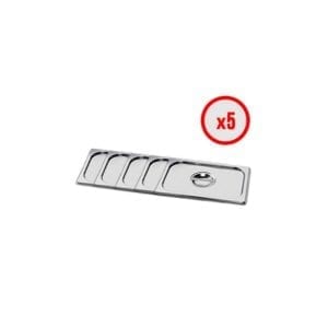 Pack X5 Couvercle GN 1/3