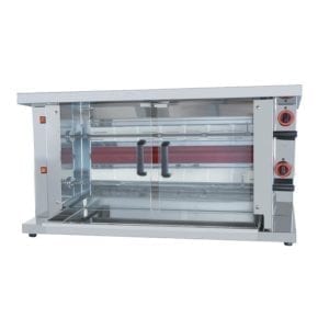 Rôtissoire 2 broches - 10 Poulets