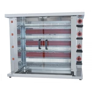 Rôtissoire 4 broches - 20 Poulets