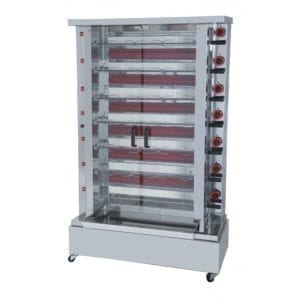 Rôtissoire 7 broches - 35 Poulets