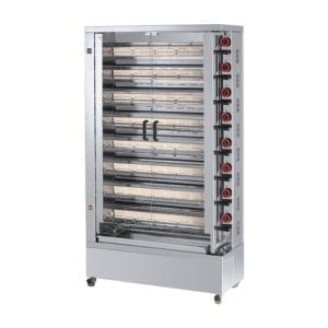 Rôtissoire 8 broches - 40/48 Poulets