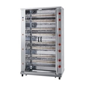Rôtissoire multi-rotative 16 broches - 80/96 Poulets
