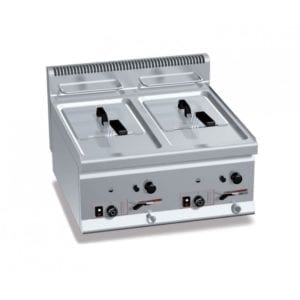 Friteuse gaz 2x8 litres (13.2kW) à poser