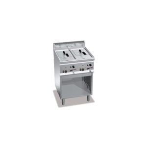 Friteuse gaz 2x8 litres (13.2kW) sur pieds