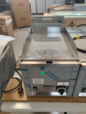 Plaque de cuisson chrome 30