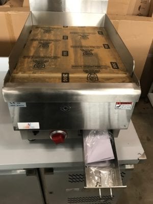 Plaque à snacker gaz – 1 zone de chauffe – Gamme Top 650