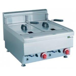 Friteuse électrique 650 - 2 x 12,5 litres