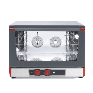 FOUR PATISSIER 4 NIVEAUX 600X400MM AVEC HUMIDIFICATEUR 3,4 KW MECANIQUE