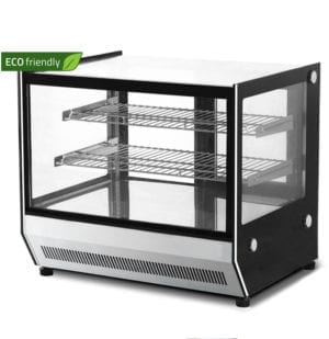 VITRINE REFRIGEREE DE COMPTOIR VITRE DROITE 210 LITRES