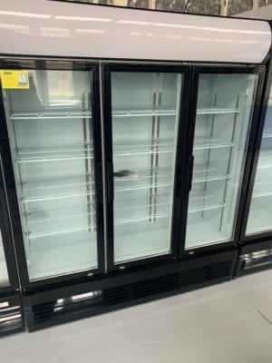 VITRINE A BOISSONS 3 PORTES VITREE