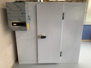 CHAMBRE FROIDE POSITIVE AVEC MOTEUR