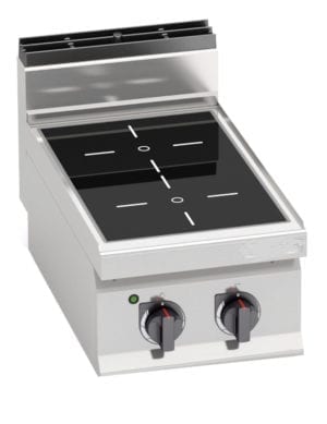 Cuisinière à infrarouge - 2 plaques de cuisson (6,4 kW)