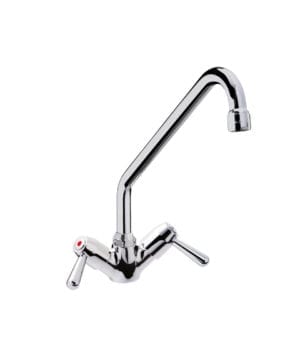 ROBINET MÉLANGEUR COL DE CYGNE VERTICAL