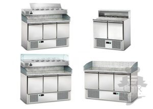 Meuble à pizza compact