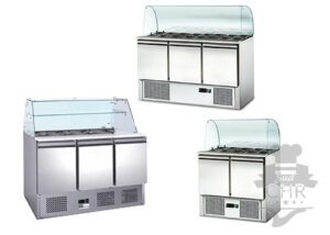 Saladette compacte vitrée