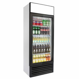 VITRINE A BOISSON 1 PORTE VITREE GRAND VOLUME 700L
