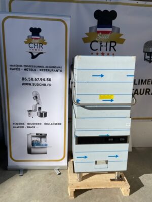 Lave-vaisselle à capot 9,66 kW - avec pompe de vidange - avec Pompe de nettoyage et alimentation en produits de rinçage