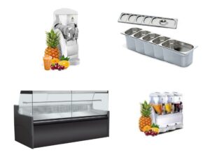 Matériel professionnel pour Glacier