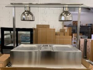 POSTE DE DÉCOUPE CHAUFFANT AVEC BAIN MARIE DOUBLE