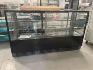 VITRINE DE PRESENTATION REFRIGEREE 2000 MM / FULL BLACK / DERNIERE GENERATION
