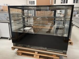 VITRINE DE PRESENTATION REFRIGEREE 1500MM / FULL BLACK / DERNIERE GENERATION