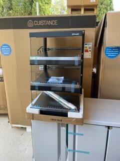 BIN-PASSE BURGER- 3 ETAGERES CHAUFFANTES-