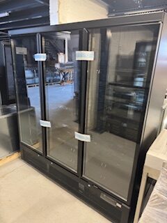 CONGELATEUR LIBRE SERVICE 3 PORTES VITREE FULL BLACK